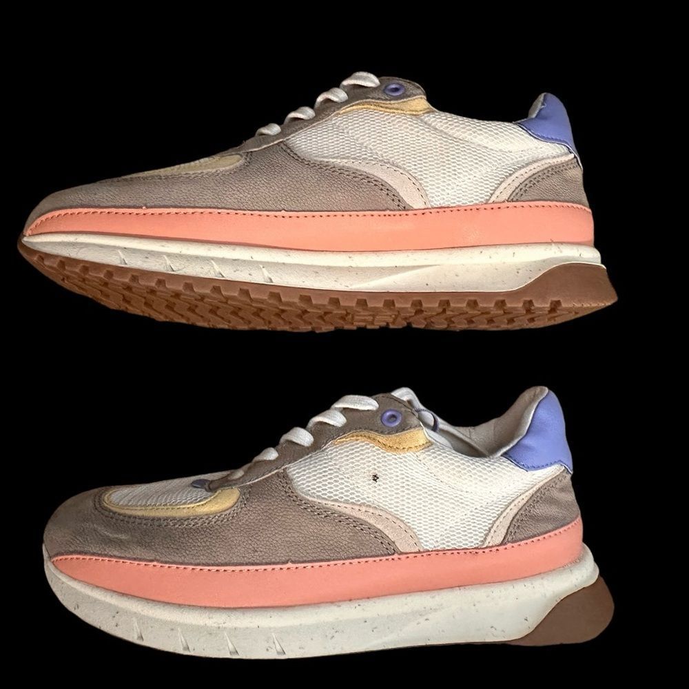 COPY - Madewell Kickoff Trainer Sneakers in Washed Nylon and Leather (women 9, … - Picture 3 of 13